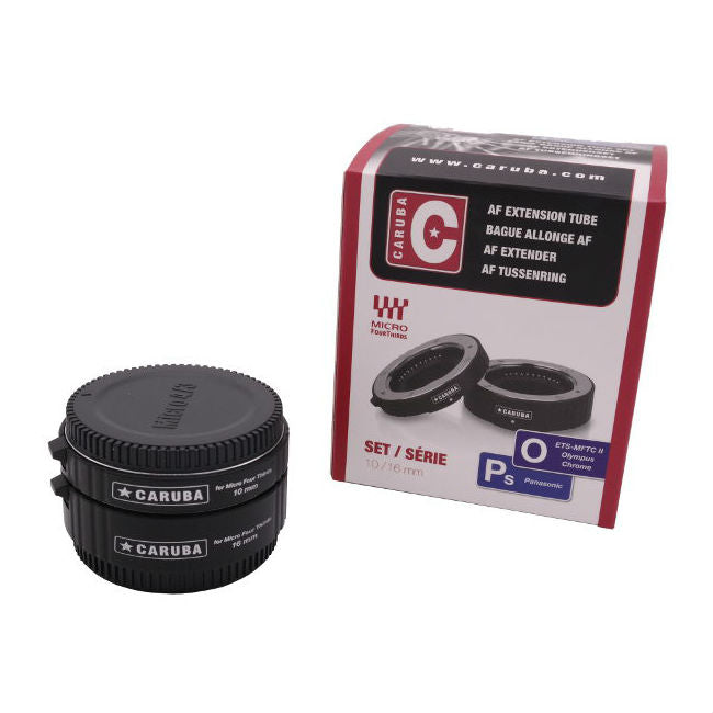 Caruba Extension Tube Olympus/Panasonic MFT Chroom (type II)