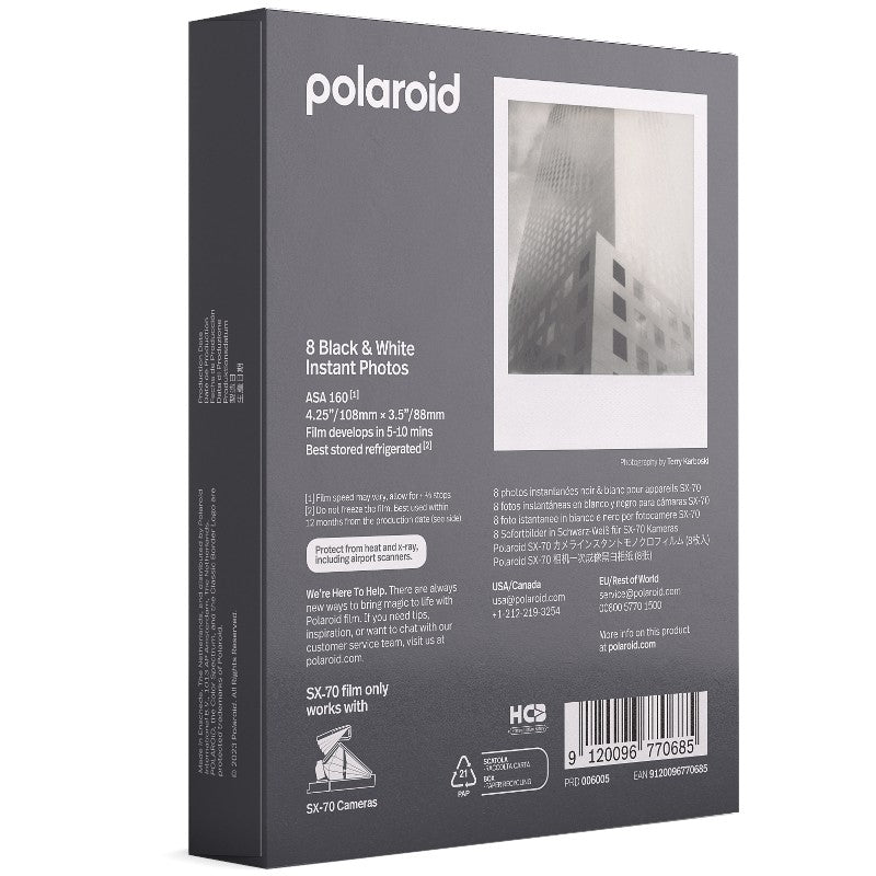 Polaroid B&W Instant Film für SX70