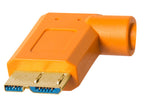 Tether Tools TetherPro USB 3.0 A Macho a Micro B Right y Ángulo 4,6m Naranja