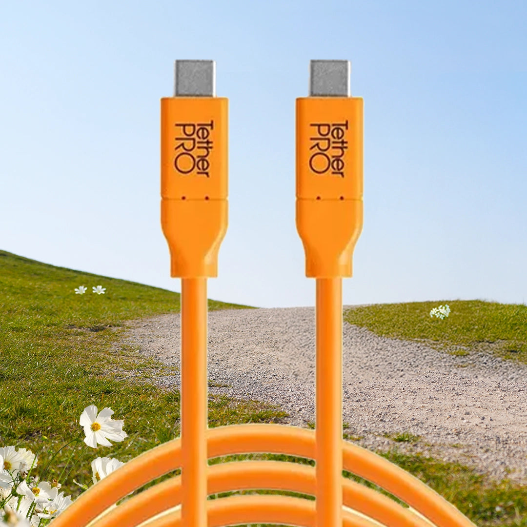 Tether Tools TetherPro USB-C To USB-C 4,6 m Orange