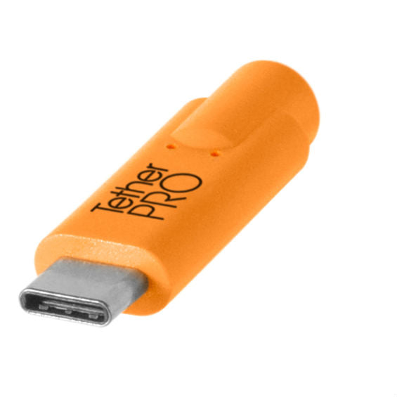 Tether Tools TetherPro USB-C zu 2.0 Micro-B 5-Pin 4,6m orange