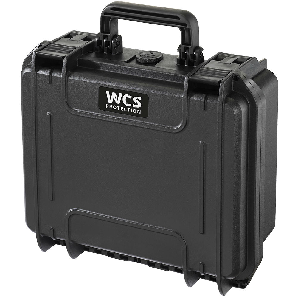 WCS Protection Valigetta 300 con gommapiuma Nero