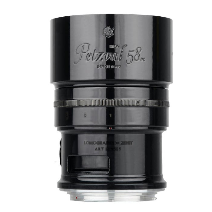 Lomography New Petzval 58 Bokeh Control Art zwart voor Canon EF