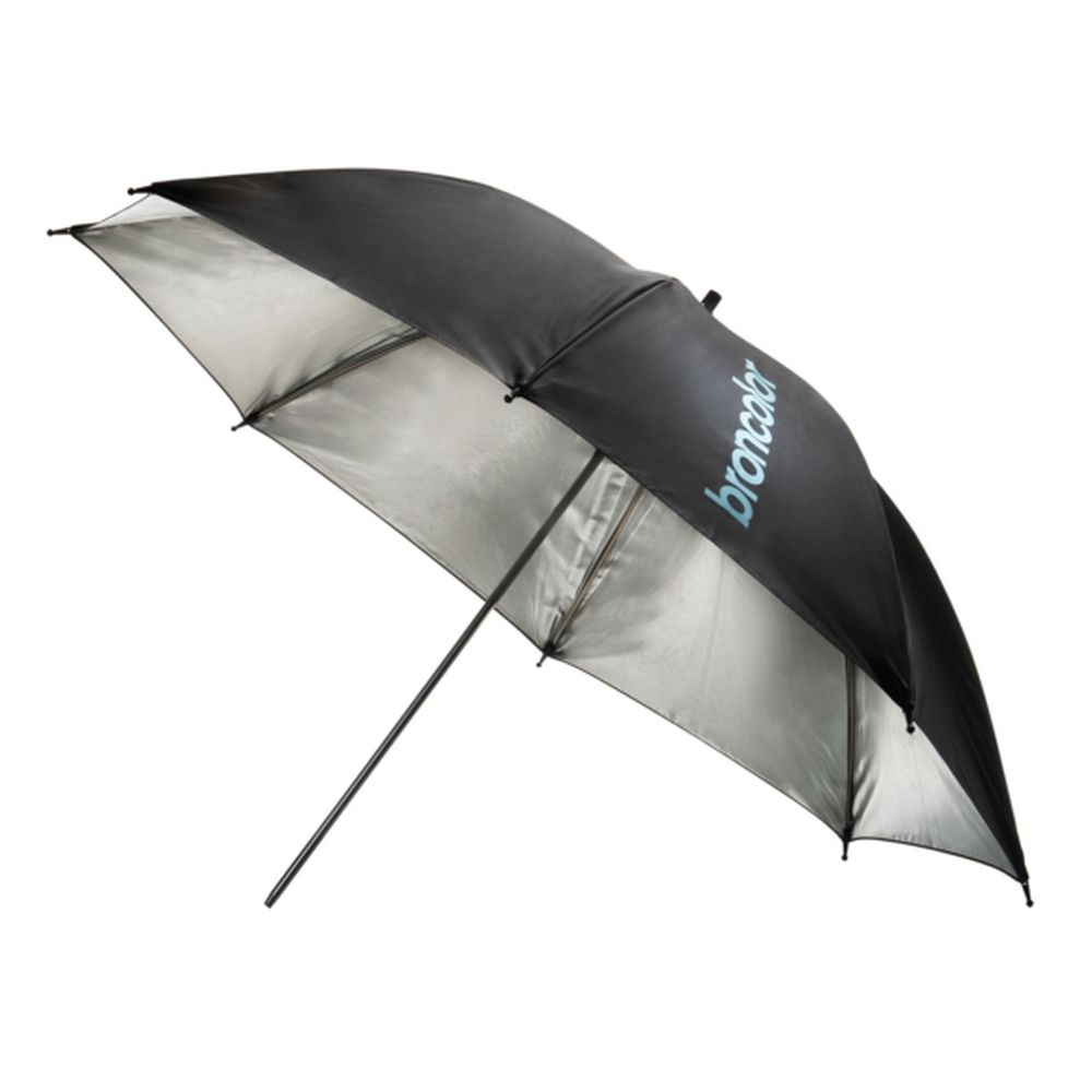Broncolor Flitsparaplu zilver 105cm