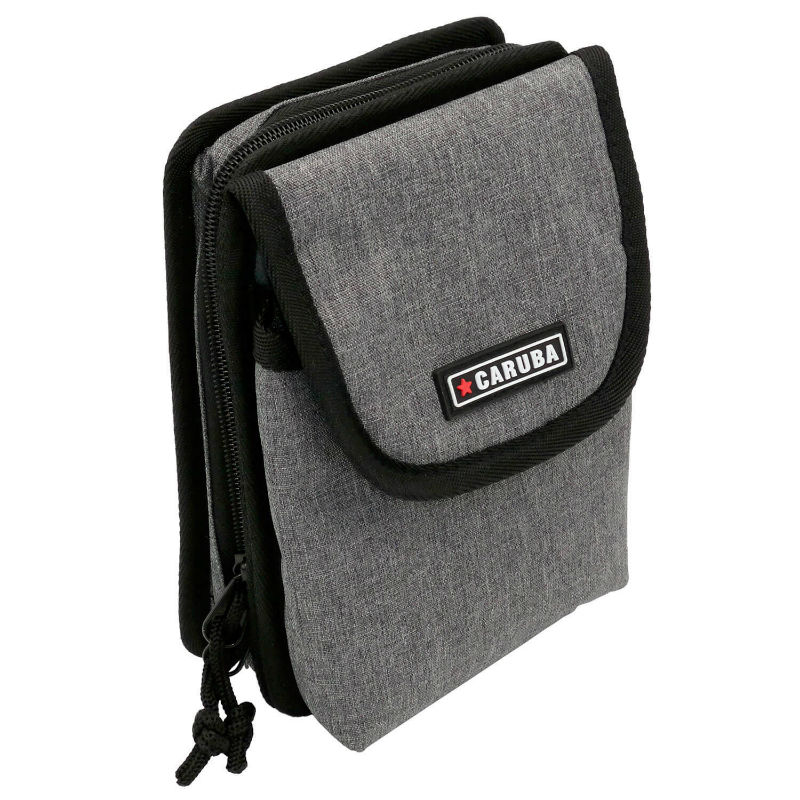 Caruba FC-T1 Filter Aufbewahrungstasche - 2-teilig für Halter - Grau