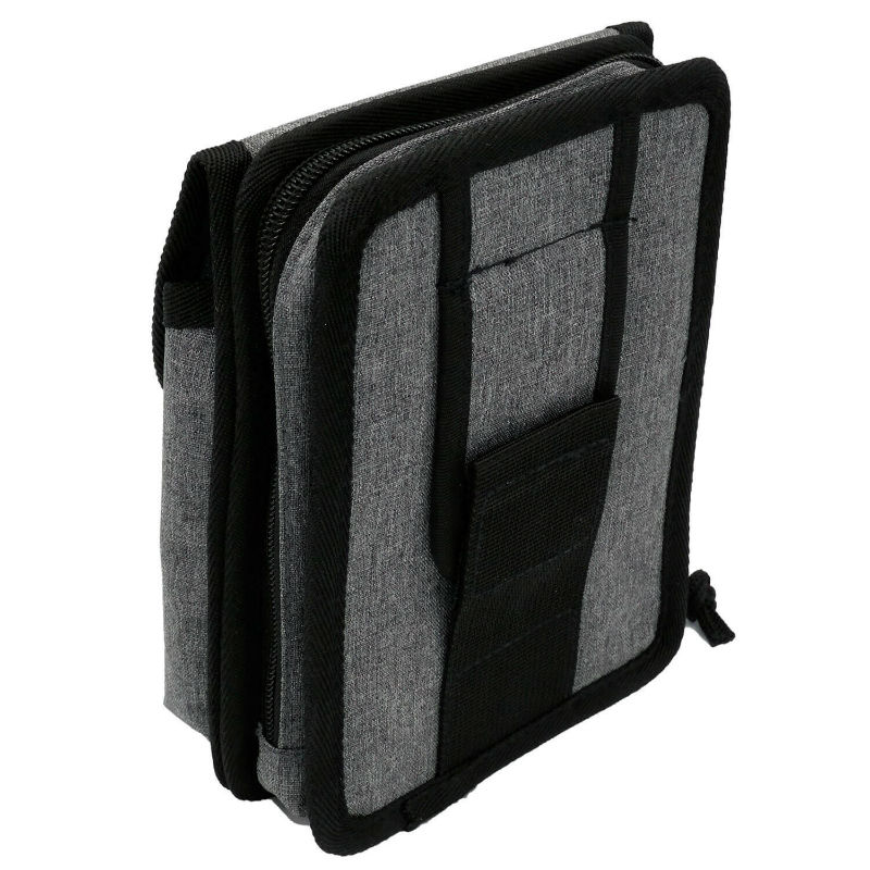 Caruba FC-T1 Filter Aufbewahrungstasche - 2-teilig für Halter - Grau