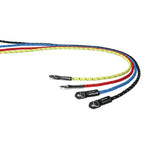 Artisan & Artist ACAM 706 Pin Dot Cord Strap gelb mit schwarz