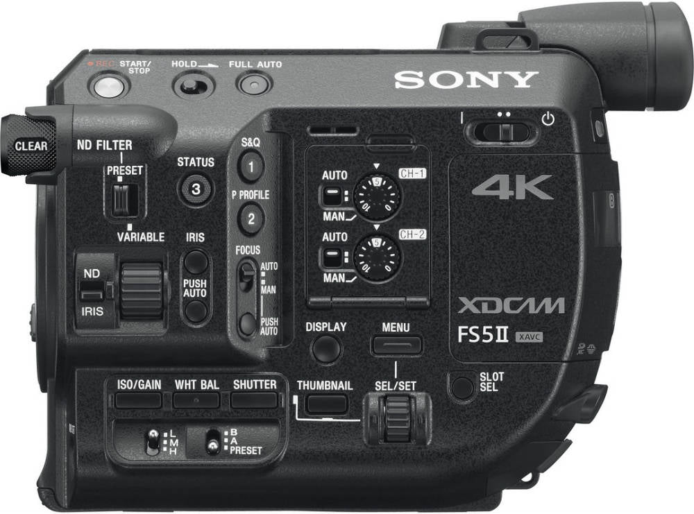 Sony PXW-FS5 mark II corpo (PXW-FS5M2)