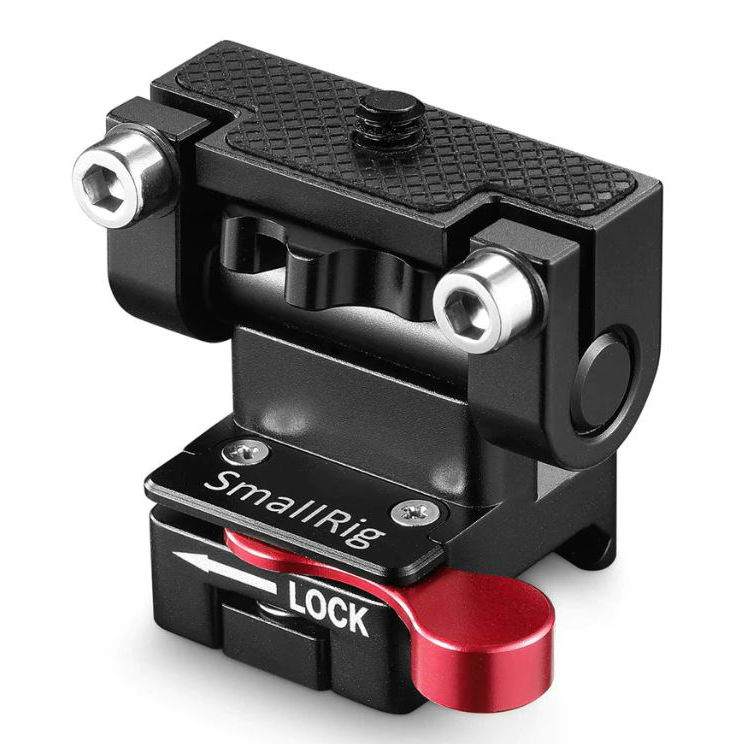 SmallRig 2100 Spiegelreflexkamera Monitor Holder Weißh NATO Clamp