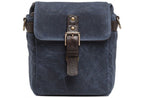 ONA Bond Street Waxed Canvas Bag Oxford Blue