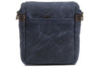 ONA Bond Street Waxed Canvas Bag Oxford Blue