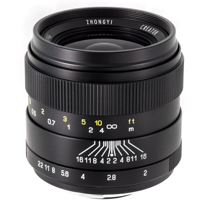 Mitakon Zhongyi 35mm f/2 Creator per Pentax K