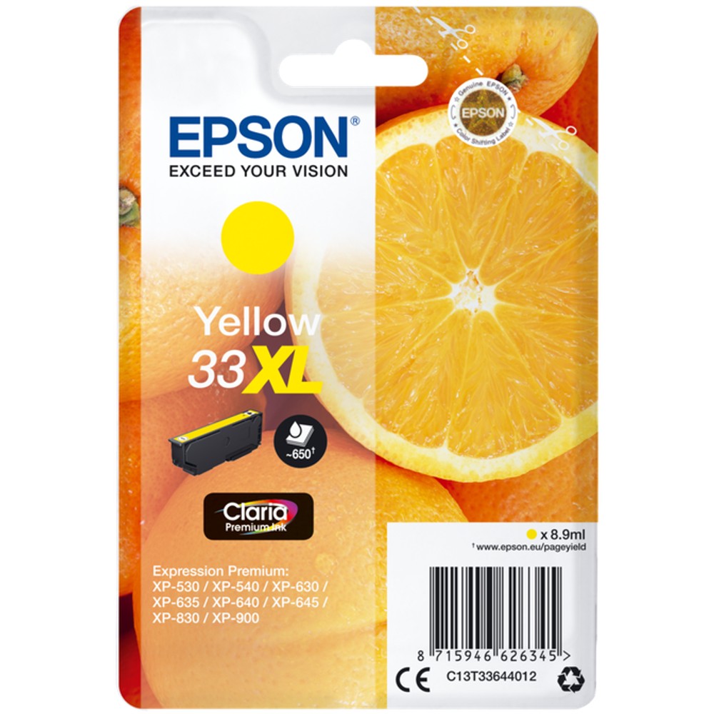 Epson 33XL Giallo