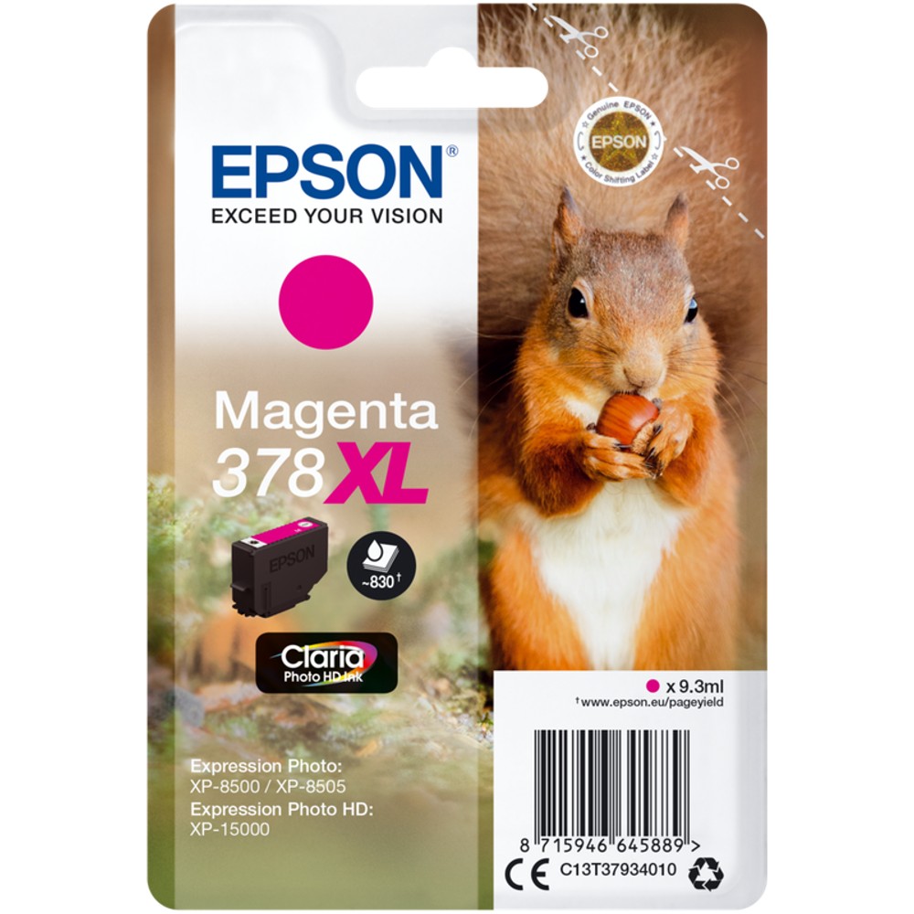 Epson Inchiostro 378XL Magenta