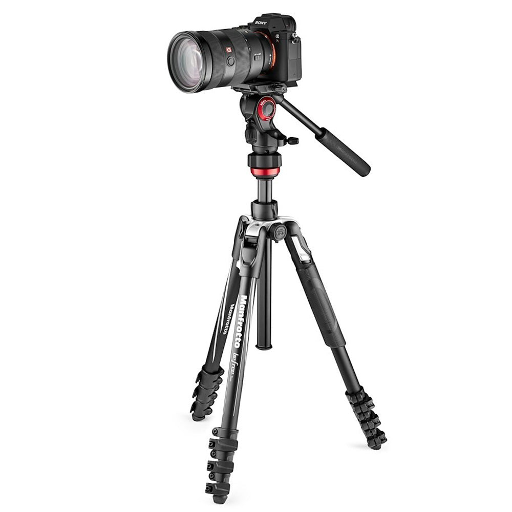 Manfrotto MVKBFRL-LIVE Befree Kit treppiede in alluminio