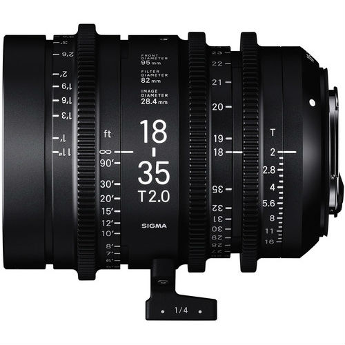 Sigma 18-35mm T2 F/VE Cine High Speed Zoom Line Sony FE Metric