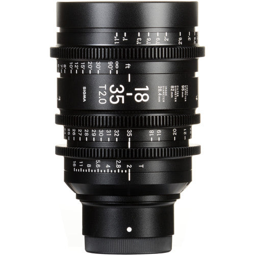 Sigma 18-35mm T2 F/VE Cine High Speed Zoom Line Sony FE Metric