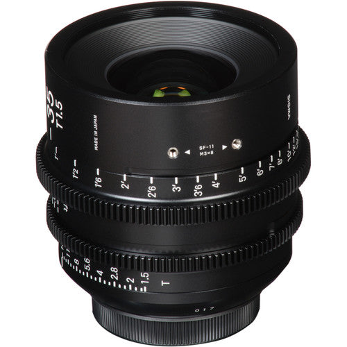 Sigma 35mm T1.5 FF F/VE Cine FF High Speed Prime FF Sony FE Metric