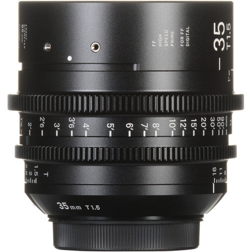 Sigma 35mm T1.5 FF F/VE Cine FF High Speed Prime FF Sony FE Metric