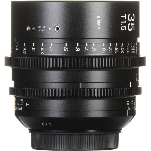 Sigma 35mm T1.5 FF F/VE Cine FF High Speed Prime FF Sony FE Metric