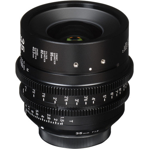 Sigma 35mm T1.5 FF F/VE Cine FF High Speed Prime FF Sony FE Metric