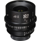 Sigma 35mm T1.5 FF F/VE Cine FF High Speed Prime FF Sony FE Metric