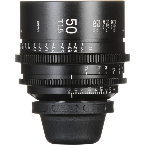 Sigma 50mm T1.5 FF F/VE Cine FF High Speed Prime FF Sony FE Metric