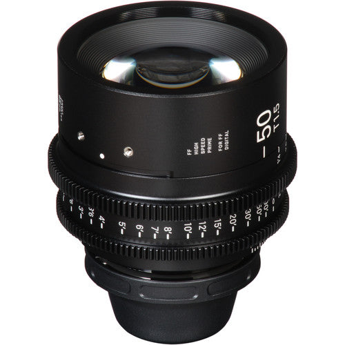 Sigma 50mm T1.5 FF F/VE Cine FF High Speed Prime FF Sony FE Metric