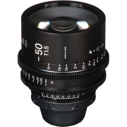 Sigma 50mm T1.5 FF F/VE Cine FF High Speed Prime FF Sony FE Metric