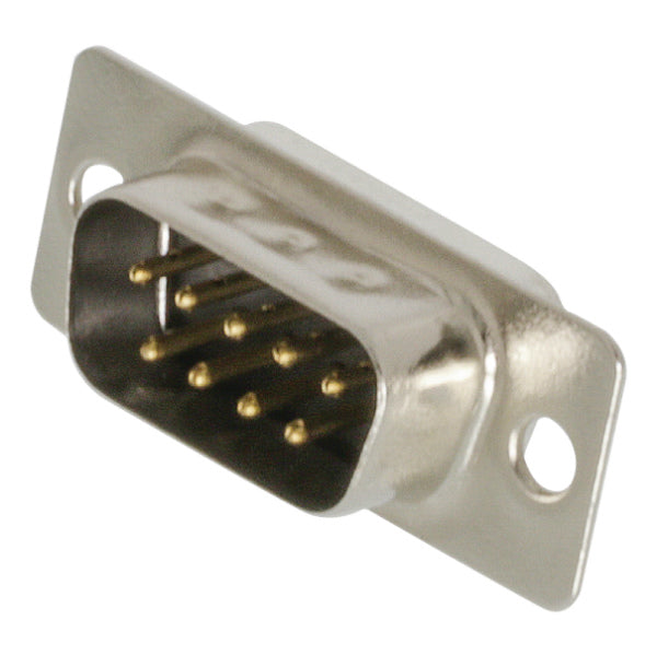 Valueline Computer Plug D-Sub 9-Pins Macho Plateado