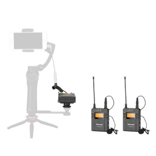 Saramonic UWMIC9 Kit standard wireless per microfono