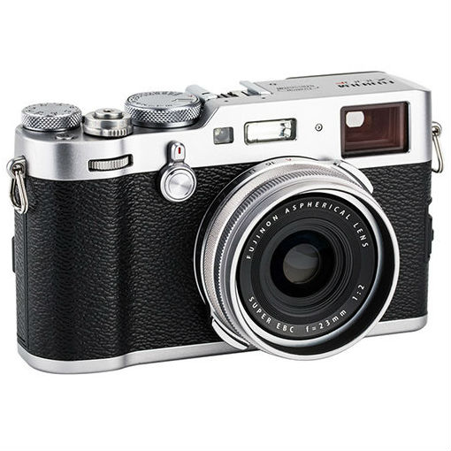 JJC LH JX100FII Zonnekap Zilver
