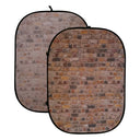 Caruba Opvouwbare achtergrond 150x200cm Red Stone
