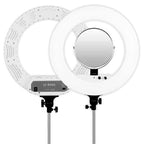 Caruba Round Vlogger Juego LED PRO de 18 Pulgadas con Bolsa Blanca