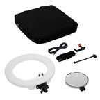 Caruba Round Vlogger Juego LED PRO de 18 Pulgadas con Bolsa Blanca