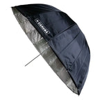 Caruba Deep Ombrello Argento/Nero 85 cm