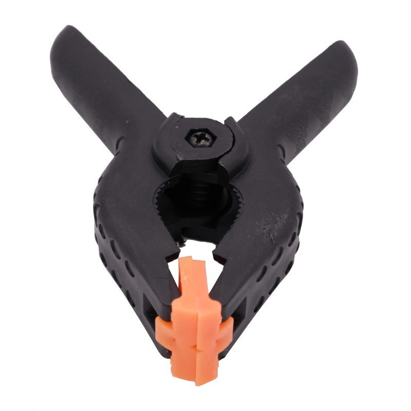 Caruba Background Clamp black/orange small (4pcs)