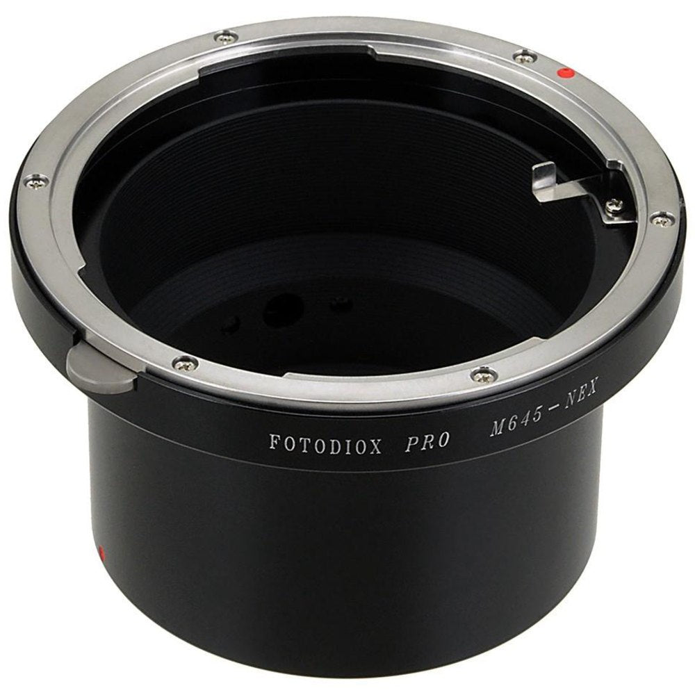 Fotodiox Pro Objektiv Mount Adapter - Mamiya 645 (M645) Mount-Objektive auf Sony Alpha E-Mount (M645-SnyE-Pro)