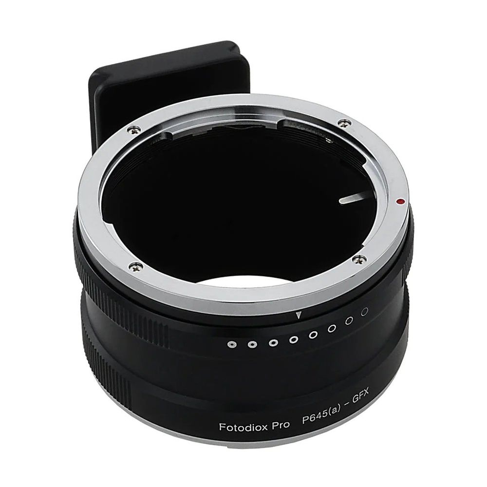 Fotodiox Pro Objektiv-Mount-Adapter, Pentax 645 (P645) Mount FA & DFA Autofokus-Objektive an Fujifilm G-Mount GFX Mirrorless (P645a-GFX-Pro)