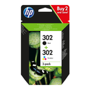 HP 302 Tinten 2er-Pack Schwarz/Dreifarbig