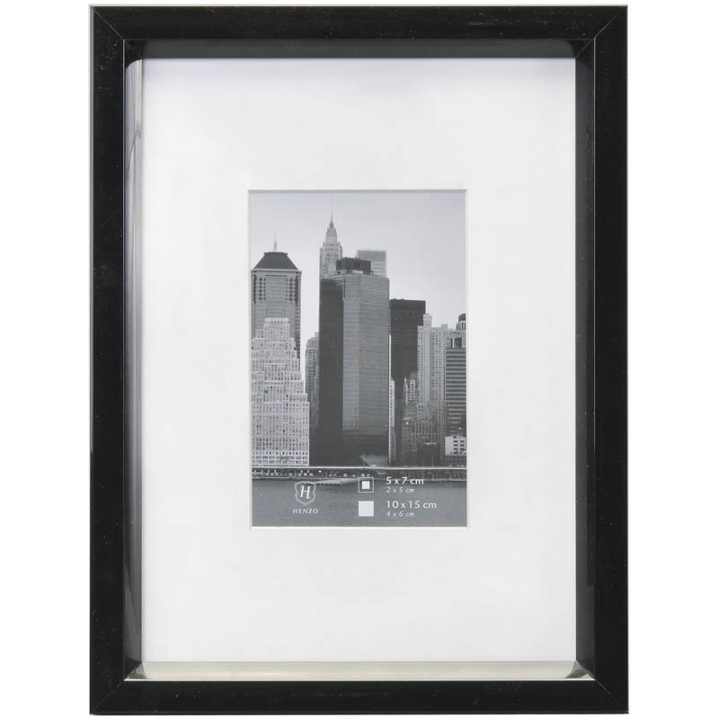 Henzo metallica 10x15 frame zwart