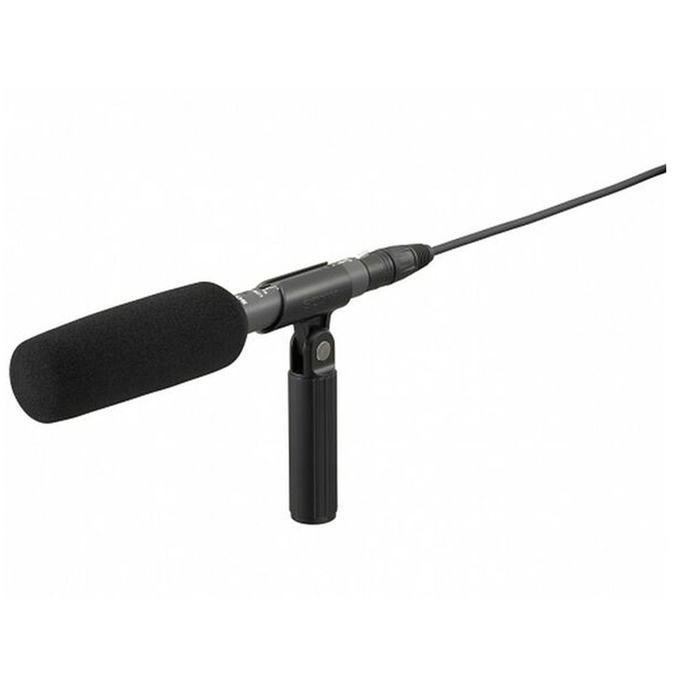 Sony Electret Micrófono de cañón corto de condensador, supercardioide (ECM-673)