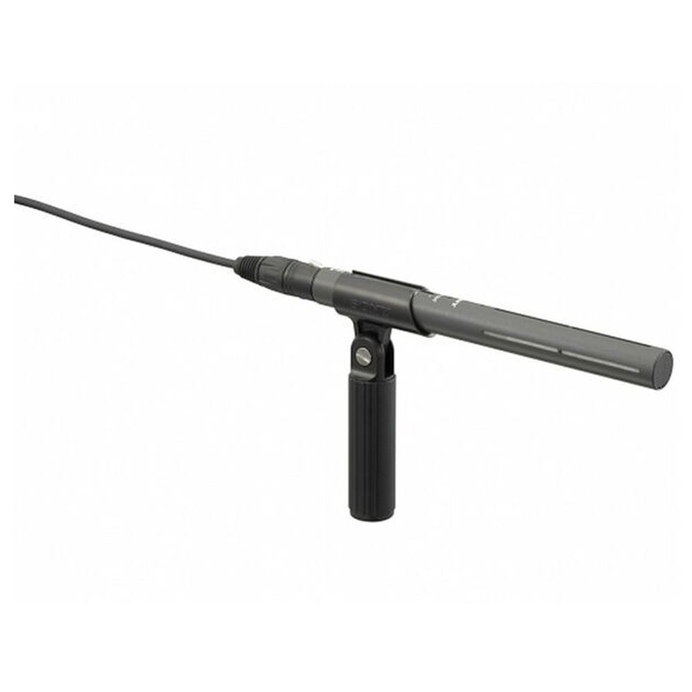 Sony Electret Micrófono de cañón corto de condensador, supercardioide (ECM-673)