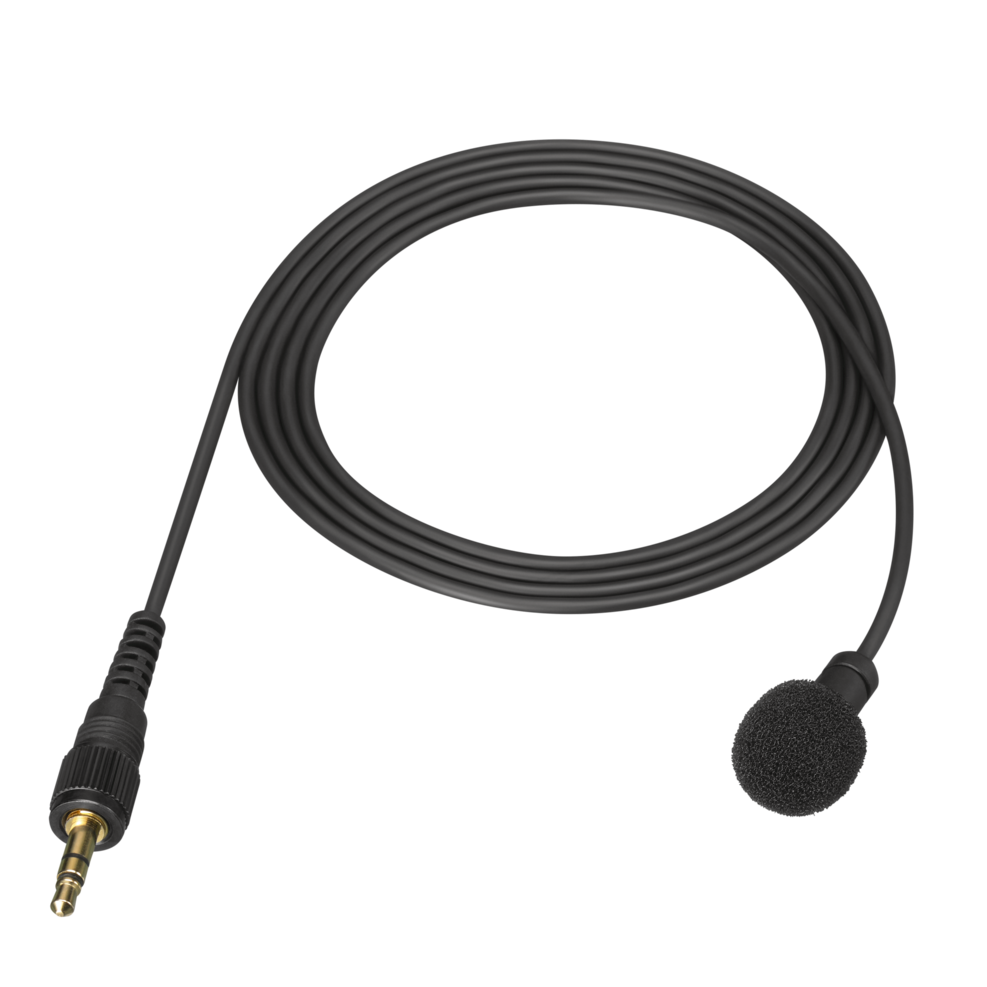 Sony Electret Microfono lavalier a condensatore di UWP-V1 e UWP-V6, omnidirezionale (ECM-V1BMP)