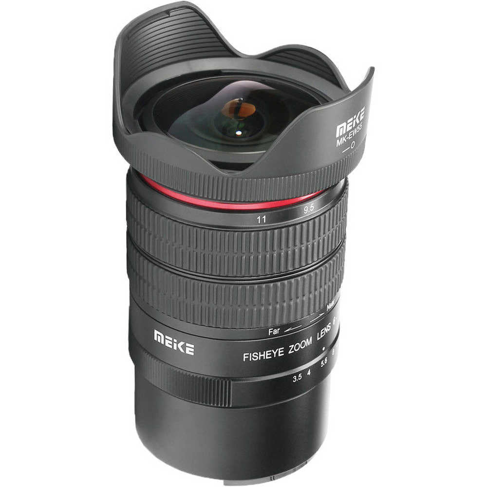 Meike 6-11mm f/3.5 Fisheye-Zoom für Fujifilm X-Mount