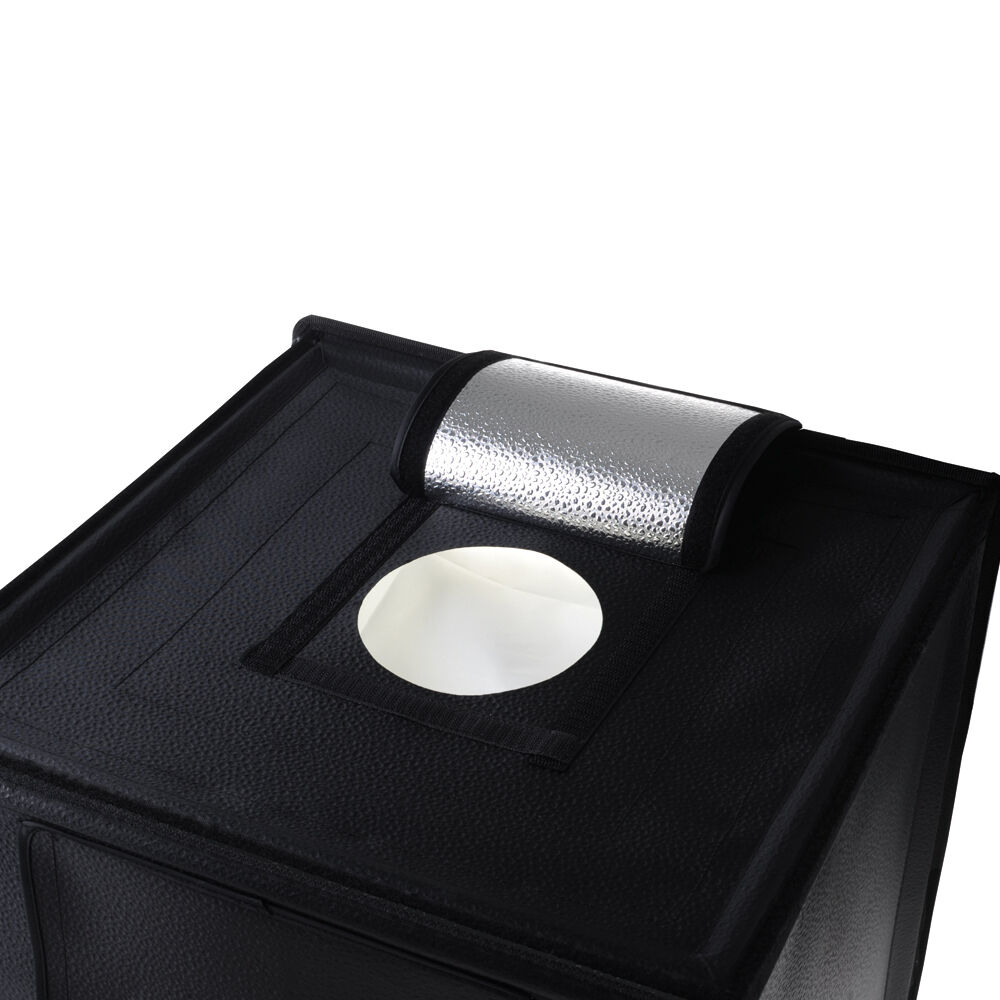 Caruba Cubo Fotográfico Portátil LED 40x40x40cm Regulable
