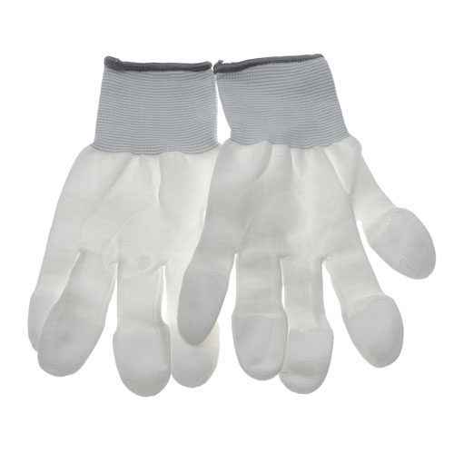 Caruba Guantes Anti Estática para Limpieza Blanco