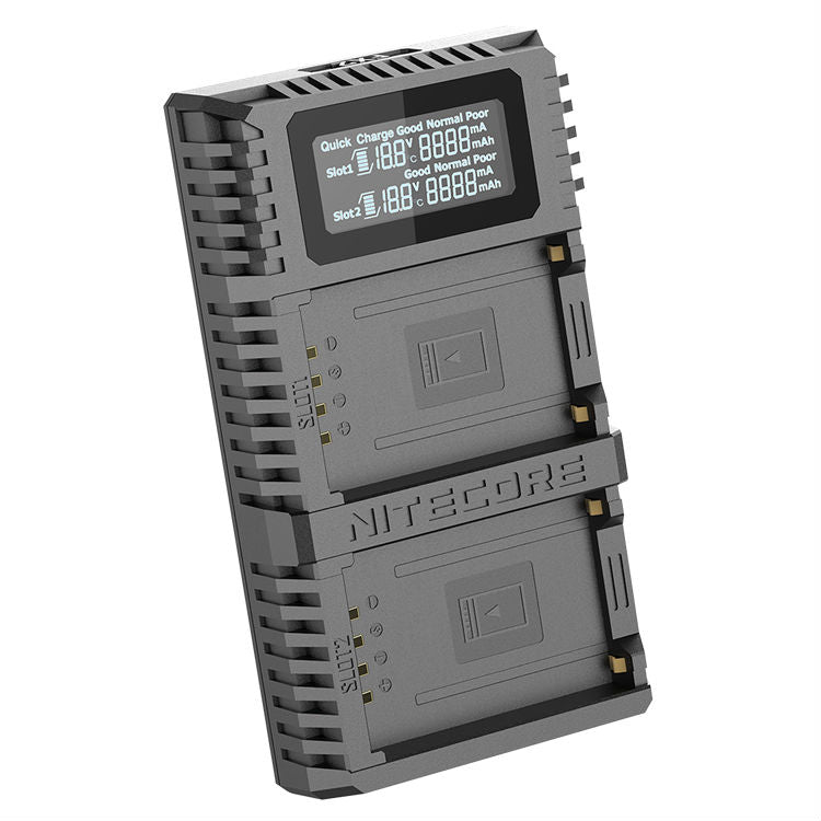 Nitecore FX2 Pro Dubbele Lader voor Fujifilm NP T125