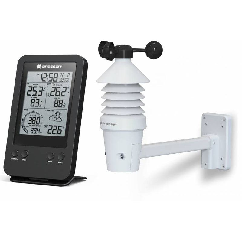 Bresser 3-en-1 Anemómetro incl...... Termómetro y Termohigrómetro