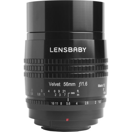 Lensbaby Velvet 56 nero Nikon Z